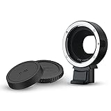 JJC EF-EOS M オートフォーカスレンズマウントアダプターコンバーター Canon Sigma Tamron EF EF-SマウントレンズからCanon EOS M50 M50 Mark II M6 M6 Mark II M5 M3 M2 M200などに対応 Canon EF-Mマウントカメラ用