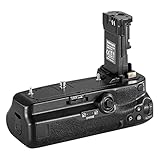 NEEWER バッテリーグリップ 交換用 BG-R10 EOS R5 R5C R6 R6 Mark II ミラーレスカメラ対応 LP-E6/LP-E6N/LP-E6NH バッテリー駆動 安定した縦撮り