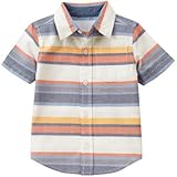 ジンボリー GYMBOREE/ ストライプシャツ サンセットストライプ トップス半袖シャツ 5歳【並行輸入】