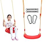 TL Toys Kidsインドア/アウトドアスイングシート子供裏庭スイングFunレッド