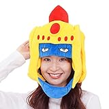 SAZAC(サザック) フリース 着ぐるみ デラックス キャップ 大人用 キン肉マン フリーサイズ 【アシュラマン】