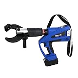 電動油圧式 充電ケーブルカッター 電動ワイヤーカッター ～85mm 充電式 油圧式 リチウムイオン LEDライト付