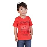 Pulla Bulla Toddler BoyグラフィックTシャツ半袖シャツ US サイズ: L カラー: オレンジ