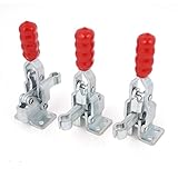 uxcell　固定治具 トグルクランプ　91Kg　垂直型のトグルクランプ　 12050　3個入り　GH-FC-14134