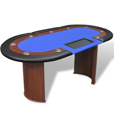 Amazon | Barrington 10 Playerポーカーテーブル82 x 44 | ポーカー 