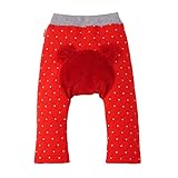 ミキハウス ホットビスケッツ (MIKIHOUSE HOT BISCUITS) ベビーパンツ　長ズボン 73-3207-613 80cm 赤