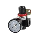 uxcell® BR 4000 Compressor Gas Air Source Treatment Pneumatic Regulator [並行輸入品]