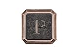Architectural Mailboxes 3650ORB-P Aluminum Oil Rubbed Bronze Monogram - Letter "P" [並行輸入品]