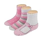 Stride Rite Socks Girls幼児Sarah Sweetメアリージェーン& Prints asst. 3ペア – 0 – 6ヶ月