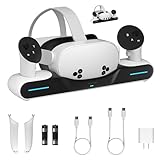 Maecker メタクエスト3/3S用メッカー充電ドック 充電ステーション Quest 3/3S用アクセサリー 磁気スタンド