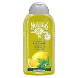 Le Petit Marseillais Shampooing Purifiant, Cheveux Regraissant Vite, Feuilles d'Ortie BIO & Citron BIO - 250 ml