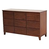 LOWYA （ロウヤ） 収納 チェスト 桐タンス 天然木 幅120cm ブラウン おしゃれ 新生活 箪笥 木製