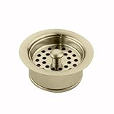 Jaclo 2827-sn Disposalフランジ& Strainer、サテンニッケル