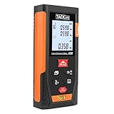 レーザー距離計 TACKLIFE HD40 レーザクラス2 最大測定距離40m ±2mm ミュート機能 バックライト搭載 LCDデジタル表示 IP54防塵防水 連続測定 日本語説明書