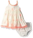 The Children's Place Baby Girls' Off Shoulder Dressy Dresses Snow 79419 3-6MONTHS [並行輸入品]