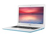 【日本正規品】 ASUS ノートブック Chromebook スカイ ブルー ( Chrome OS / 13.3inch / Celeron N2830 / 2G / 16G EMMC / 英語キーボード ) C300MA-BLUE