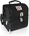 PICNIC TIME NFL New York Giants Pranzo Insulated Lunch Tote with Service for One, Black(並行輸入品） 141［並行輸入］