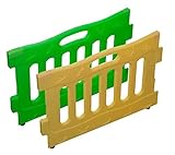 Baby Diego Playspot Playard Panel Extension Set, Yellow and Green by Baby Diego [並行輸入品]