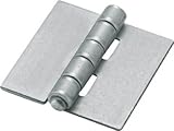 [N-2335921]ＴＲＵＳＣＯ　スチール製特厚溶接蝶番　全長１２７ｍｍ　（２個入） 1000W127