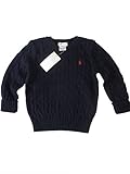 ラルフローレンの子供服　POLO　RALPHLAUREN 　ベビー　男の子　ケーブルニット　セーター　９０ｃｍ [並行輸入品]