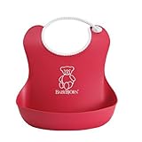 BabyBjorn Soft Bib, Red by BabyBjﾃ・ﾂｶrn [並行輸入品]
