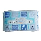 ハクゾウメディカル ハクゾウさわやかワイド ギャザー付き レギュラータイプ LLサイズ 2枚入 3140051