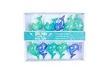 Dolphin String Lights - 8.5' long - 10 Count - Blue and Green - Fun Nautical Ocean Decor [並行輸入品]