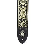 D'Andrea Ace Guitar Straps ACE-7 Old Gold ギターストラップ