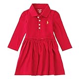 Polo Ralph Lauren/ポロ ラルフ ローレン　Cotton polo dress & bloomer　【310628554001H16】　（サイズ：24m、カラー：Park avenue