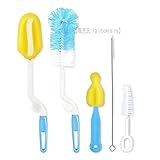 rainbowrainyのストア*哺乳びん専用 ブラシセット スポンジブラシ 哺乳ビン洗い お得便利 多機能対応 5本セット