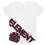 (エレメント) ELEMENT Tシャツ キッズ ROUND TEE BOY - AH025-324 - AH025324 WHT 150cm