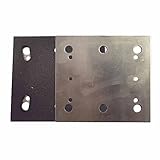 Superior Electric SPD17 Sanding Pad -1/4 Sheet PSA 6 Holes Stick on Square Sanding Pad Replaces Maki