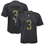 Russell Wilsonシアトル・シーホークスSalute to Service 2016 Youth Jersey (ユースサイズ) youth medium 10-12