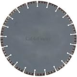 300 mm x 20 mmレーザー溶接ターボRimダイヤモンド刃 – Cuttingレンガ/ Granite