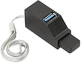 USBハブ 3ポート USB3.0＋USB2.0コンボハブ バスパワー 超小型 軽量 急速充可能 コンパクト魅力的でファッション