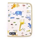 ようこそ赤ちゃんHappy母子手帳ケース（ファスナータイプ）　サバンナ横断どうぶつ大行進（生成）　B2801700　日本製