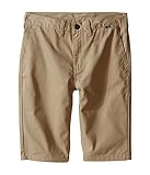 (ハーレー)Hurley キッズショーツ・短パン One & Only Walkshorts (Big Kids) Khaki 16 Big Kids n/a One Size [並行輸入品]