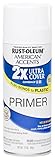 Rust Oleum 280715 American Accents Ultra Cover 2X Spray Paint, White Primer, 12-Ounce [並行輸入品]