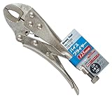 ストロングツール(Strong TooL) バイスプライヤー 125mm 口形状カーブ 17520