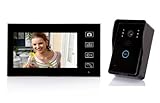 Dragonpad? 7" TFT Color Display Wired Video Door Phone Doorbell Intercom System Night Vision [並行輸入品]