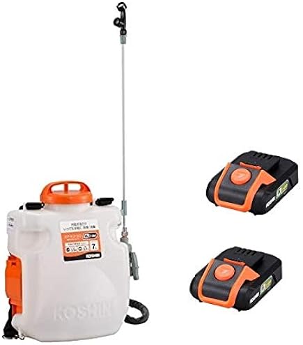 Amazon.co.jp: 工進(KOSHIN) 18V 2.0Ah 充電式 噴霧器 タンク 10L SLS