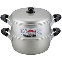 アルミ5段蒸し器 Amazon｜和平フレイズ 二段蒸し器 ヴェンセ 26cm ガラス蓋付 IH