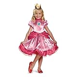 スーパーマリオブラザーズ ピーチ姫 子供用 M(3T-4T)