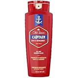 OLD SPICE (オールドスパイス) BODY WASH CAPTAIN 16oz/473ml ボディウォッシュ ボディソープ メンズ 香り キャプテン 【正規輸入品】 【OSS】 (日本語表記のラベル付き)
