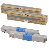 OKI 純正 TC-C4AY2 トナーカートリッジ イエロー (大) 2本