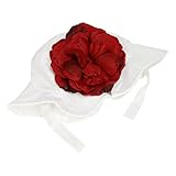 JamieRaeHats SH-WHT-REDLR 4-6Y