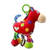 NUOLUX Stroller Car Seat Toy Kids Baby Bed Crib Cot Pram Hanging Musical Toy Pendant (Donkey) [並行輸入品