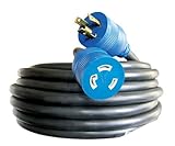 Voltec 06-00181 10/3 SEOOW All-Flex Utility Locking Extension Cord, 100-Foot, Black [並行輸入品]