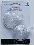 Power Lock Suctionバスフック – セットof 2