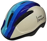 今月は収納バッグプレゼント CH-2ﾗｯｷｰﾚｲﾝﾎﾞｰﾌﾞﾙｰ　こども用　自転車ヘルメット